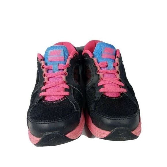 NIKE Dual Fusion ST 3 Women's Black/Pink/Blue Running Shoe Size 7 669750-003. - Picture 2 of 12